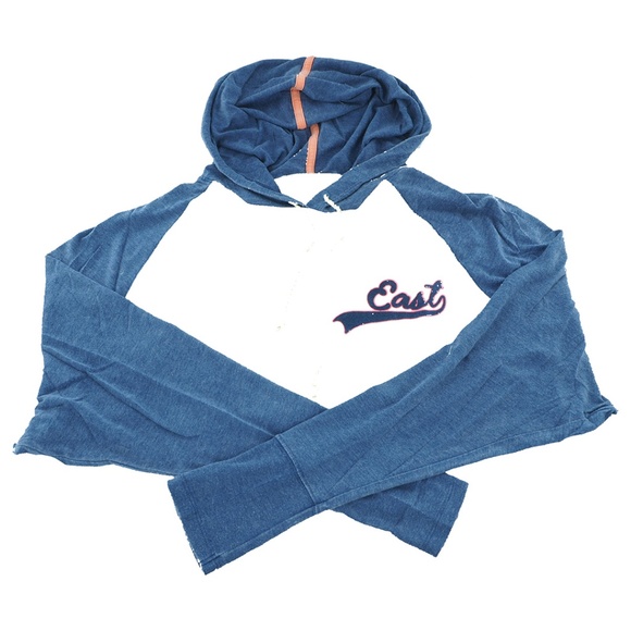 Free People Extra Long Hooded Long-Sleeve Tee - EAST - Picture 8 of 9